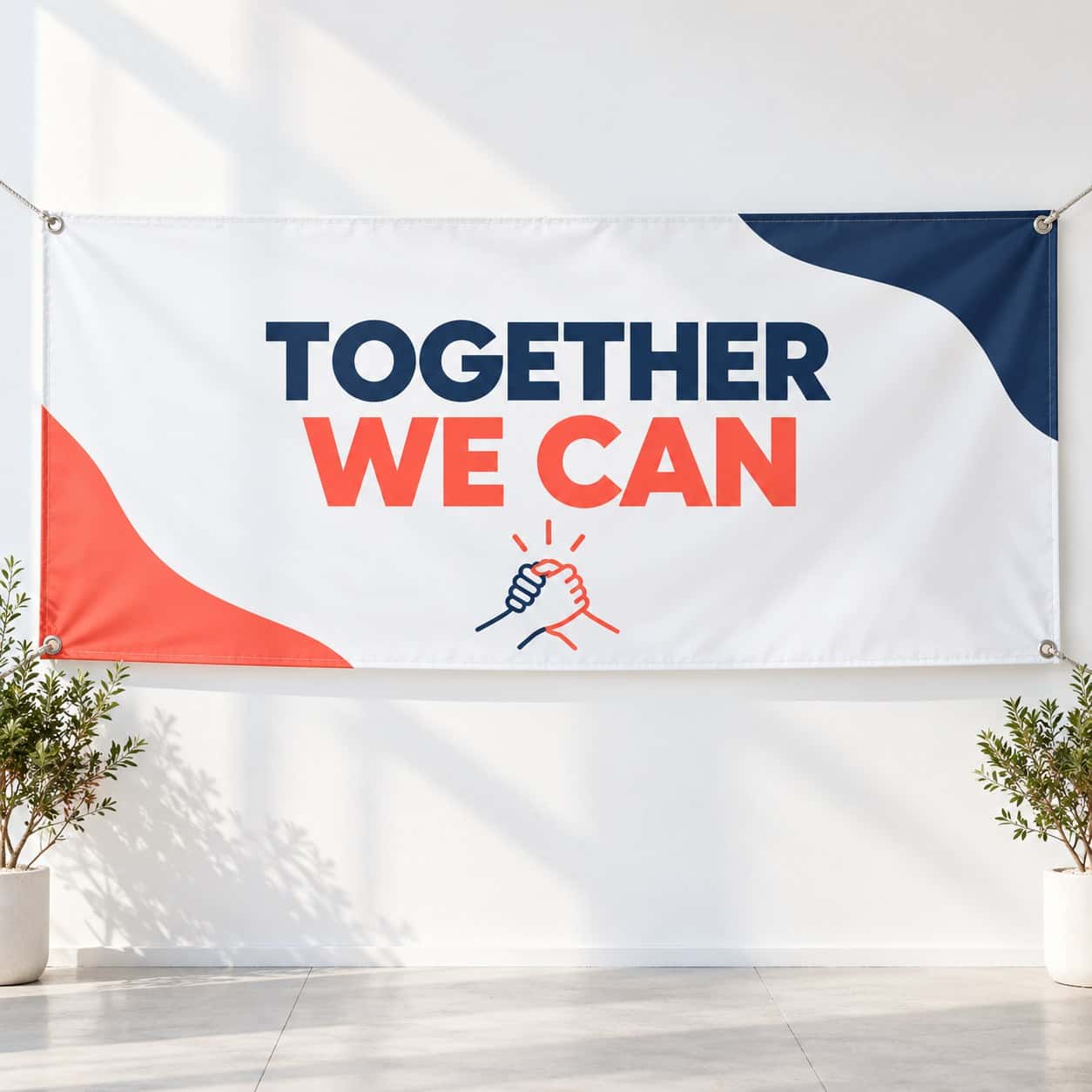 Fundraiser & Charity Banner shown with charity and community event artwork.