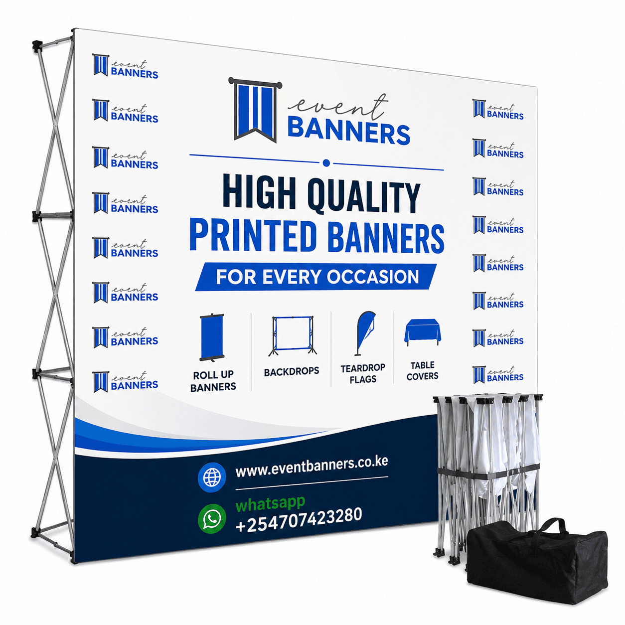 Step and Repeat Media Wall Printing Nairobi